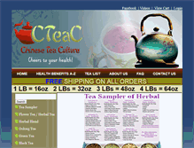 Tablet Screenshot of chineseteaculture.com